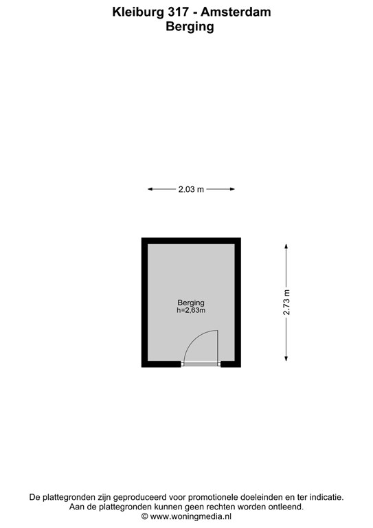 Plattegrond Kleiburg 317